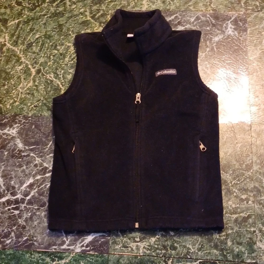 Columbia Fleece Vest child's size small  8